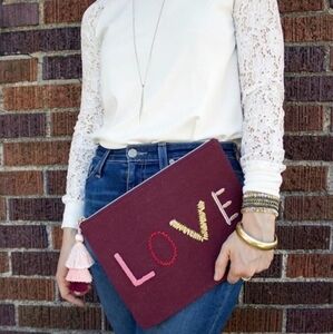 Stella & Dot LOVE Clutch
